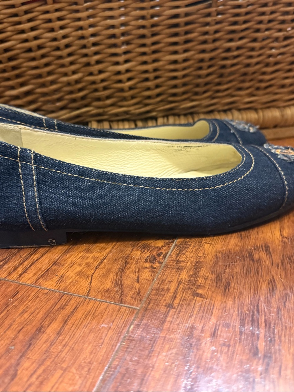 Chanel Denim Ballet Flat - 41C - Picture 7 of 7